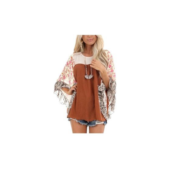 NWOT Women’s Tops Fall Long Sleeve Basic Fashion  Tunic Small - Picture 1 of 10